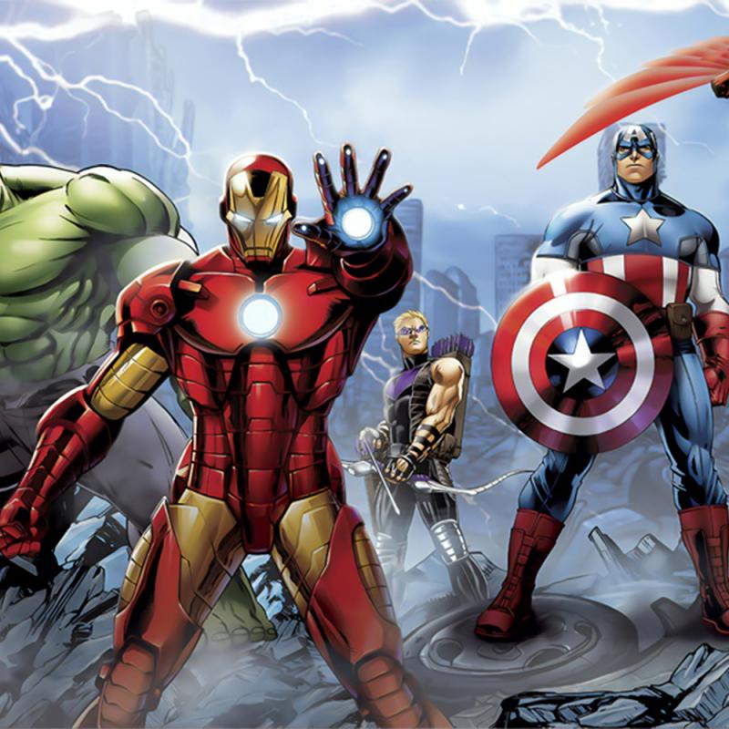 Avengers Çocuk Odası Duvar Kağıdı