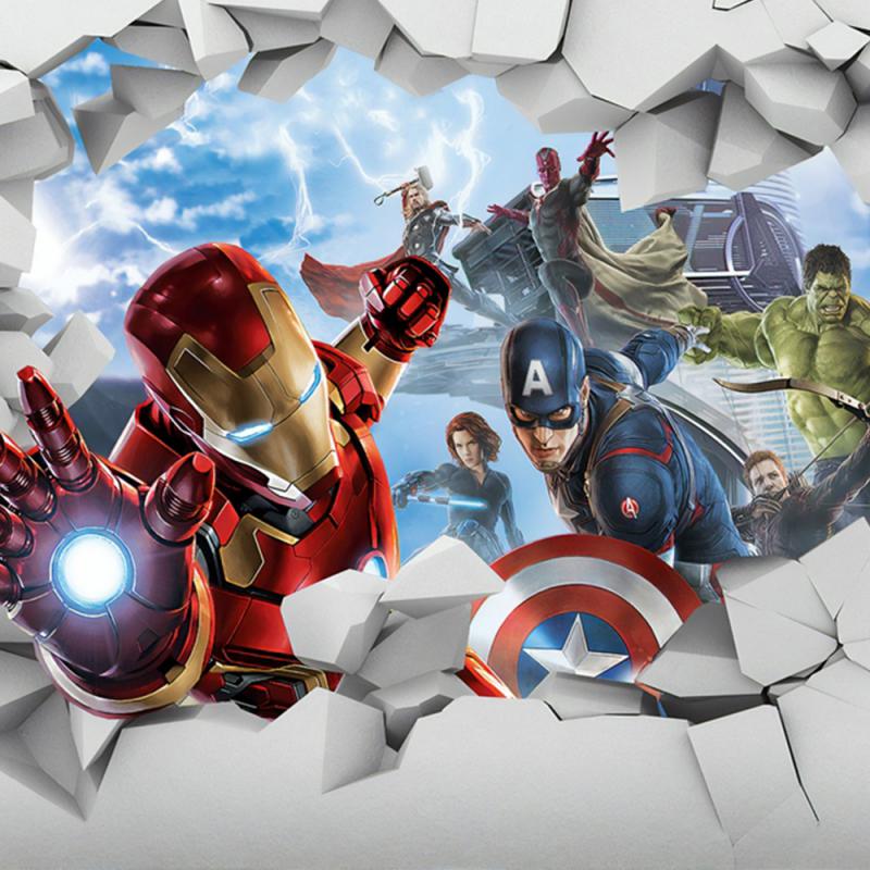 Avengers%20Çocuk%20Odası%20Duvar%20Kağıdı