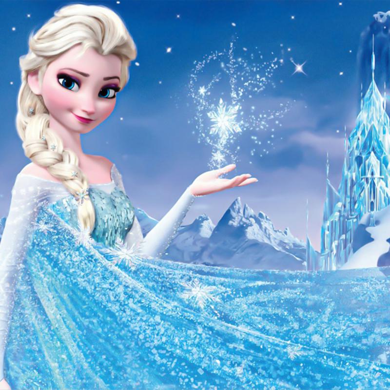 Elsa%20Karlar%20Ülkesi%20Çocuk%20Odası%20Duvar%20Kağıdı