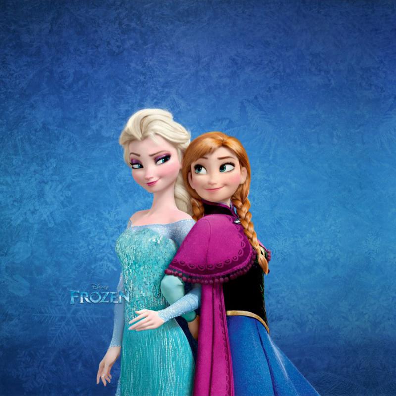 Elsa Karlar Ülkesi Çocuk Odası Duvar Kağıdı