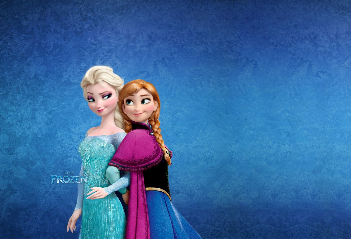 Elsa Karlar Ülkesi Çocuk Odası Duvar Kağıdı