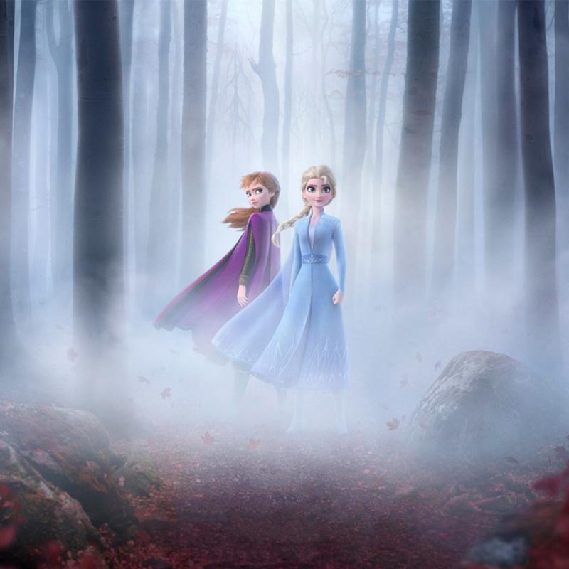 Elsa Karlar Ülkesi Çocuk Odası Duvar Kağıdı