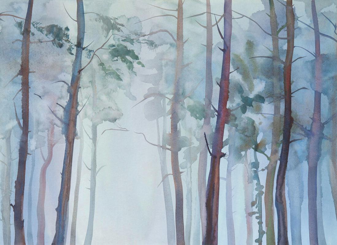 Orman Çocuk Odası Duvar Kağıdı