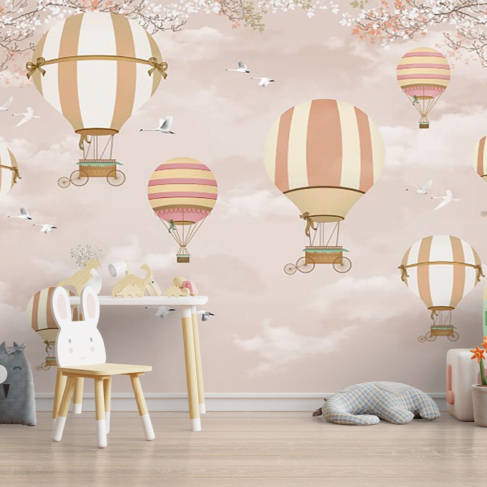 Balon Çocuk Odası Duvar Kağıdı