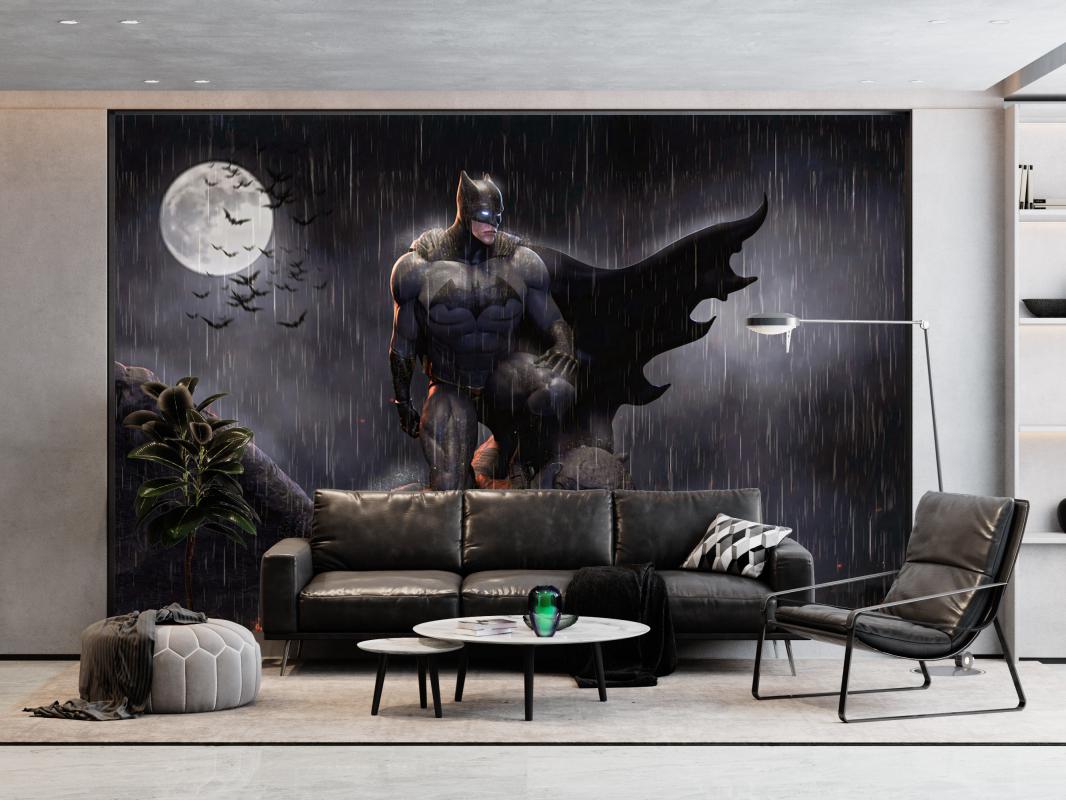 Batman Çocuk Odası Duvar Kağıdı