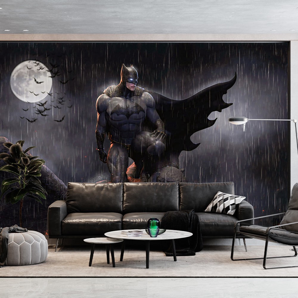 Batman Çocuk Odası Duvar Kağıdı