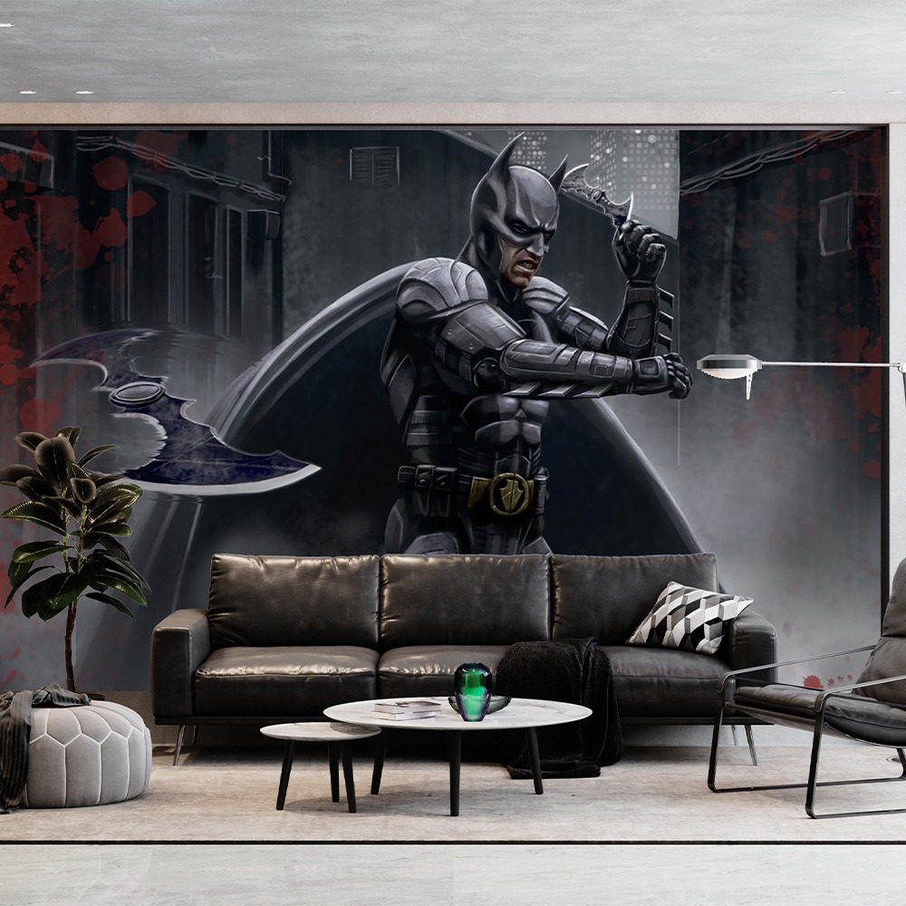 Batman Çocuk Odası Duvar Kağıdı