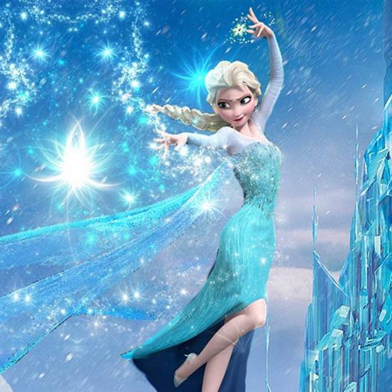 Elsa Çocuk Odası Duvar Kağıdı |  Gece Kids Room| Çocuk Odası Dekorasyonu