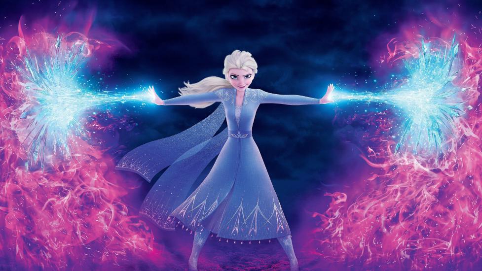Elsa Çocuk Odası Duvar Kağıdı |  Gece Kids Room| Çocuk Odası Dekorasyonu