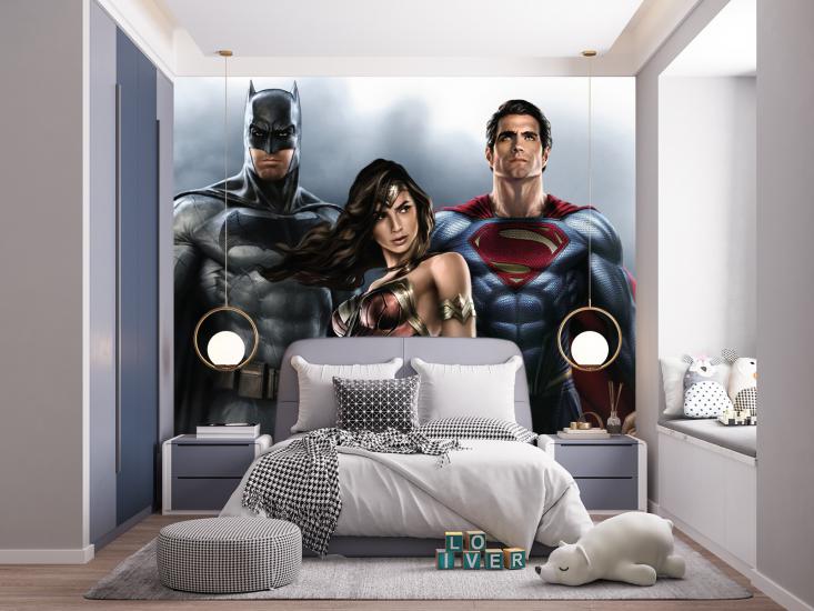 Batman ocuk Odası Duvar Kağıdı |  Gece Kids Room| Çocuk Odası Dekorasyonu