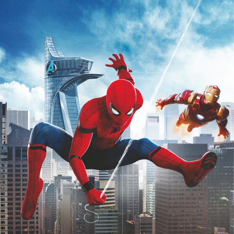 Örümcek Adam Çocuk Odası Duvar Kağıdı